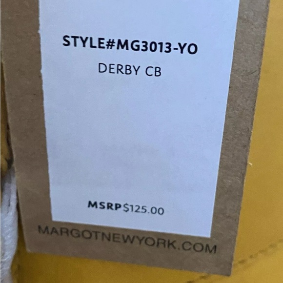 NWT Margot Derby Crossbody Bag & Margot Kate Card Case Soft Yellow Leather 2-PC - Picture 15 of 15